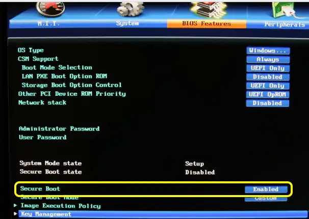 Windows Boot Manager has been blocked by the current security policy: решение