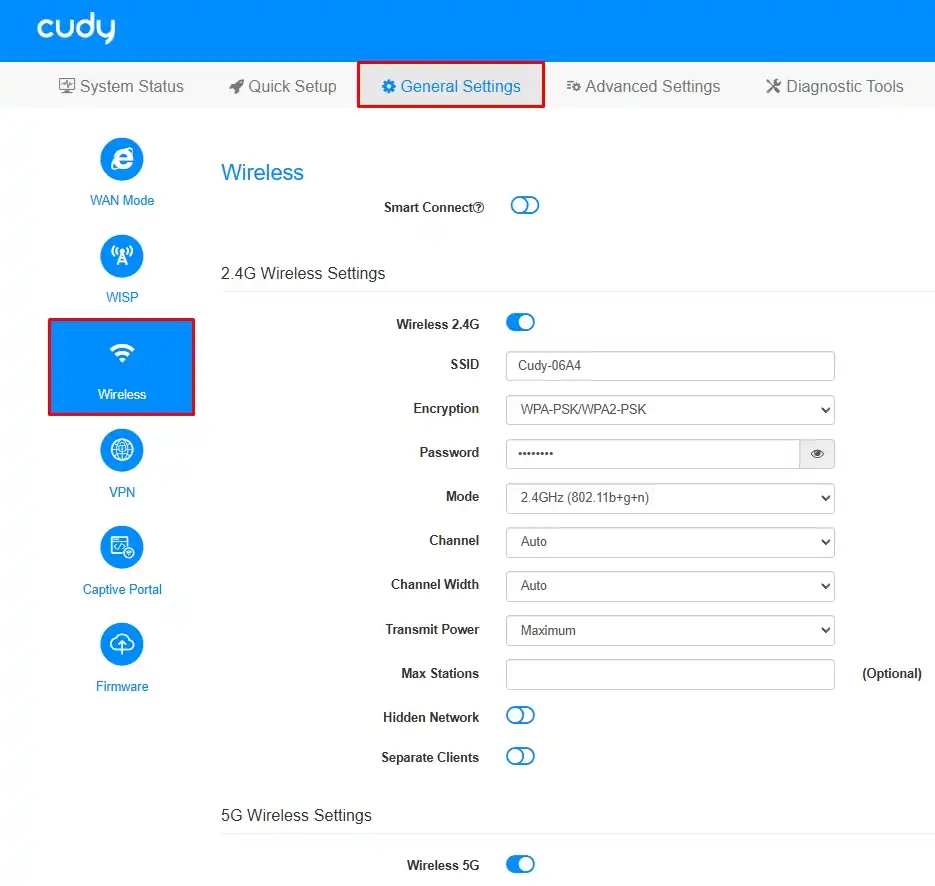 Как настроить Wi-Fi на роутере Cudy: инструкция
