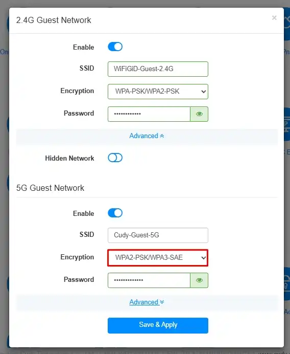 Как настроить гостевую Wi-Fi сеть на роутере Cudy: ответ